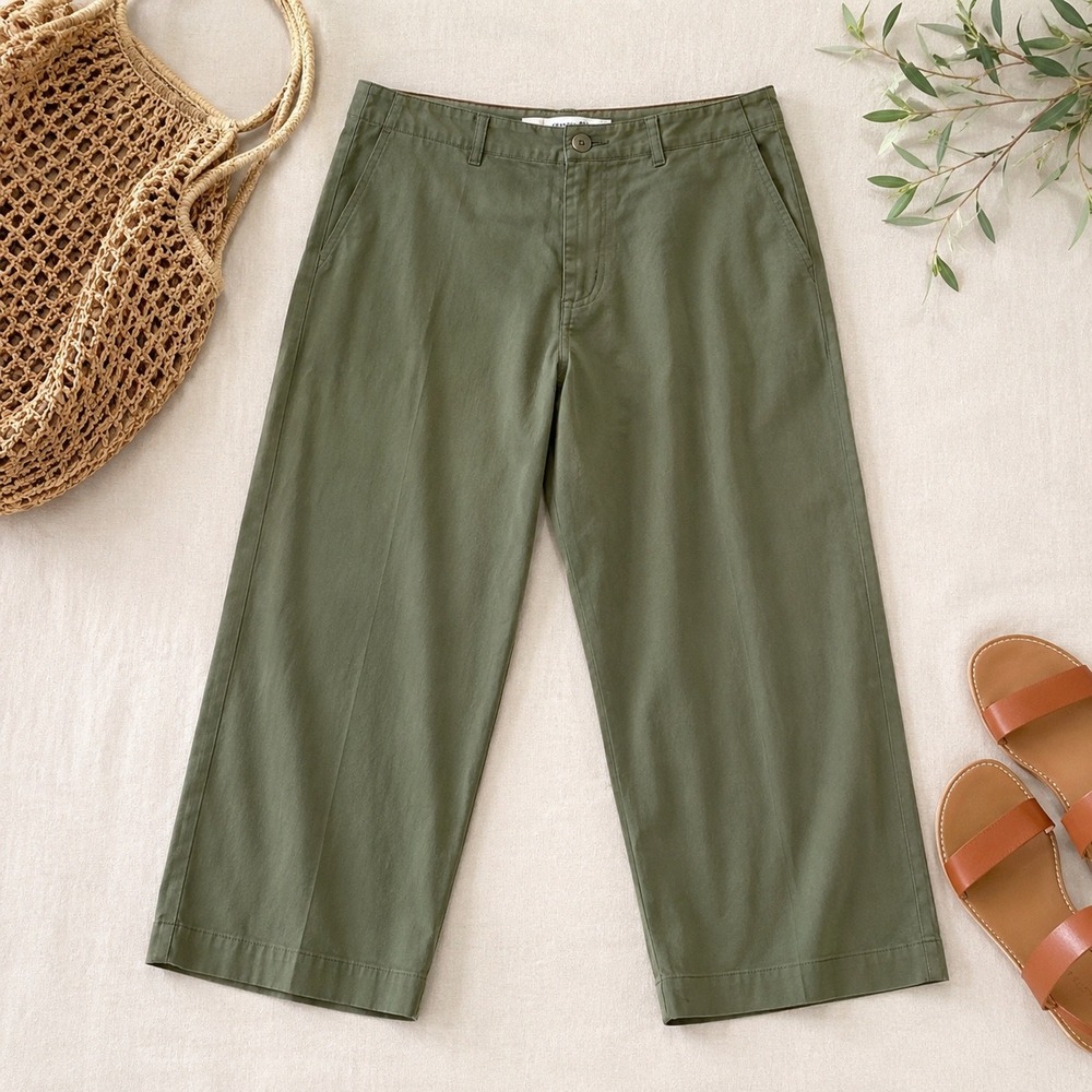 Polo Ralph Lauren Chino Pants Mens 44x30 Green Stretch Classic Fit Twill Casual
